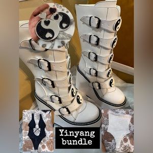 Yinyang rave outfit bundle